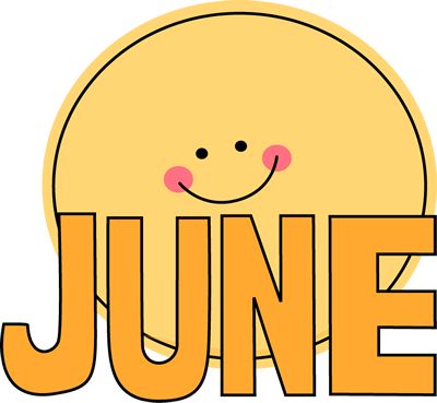 Summer Clipart June smiley  