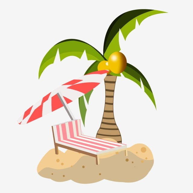 Vacation Clipart Beach Vacation Vacation Recliner, Summer Travel, Beach Beach ... 