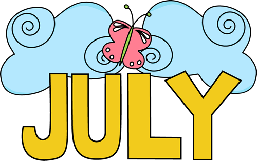 July Clipart July Clip Art - July Images - Month of July Clip Art | Months in a ... 